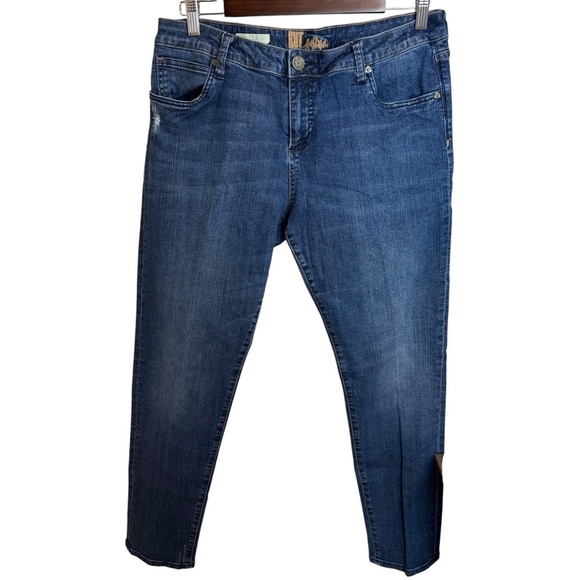 Kut from the Kloth | Katy Blue Boyfriend Jeans | Sz 12 - Picture 2 of 11